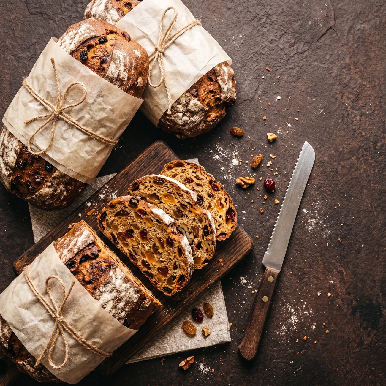 Pane alla frutta secca